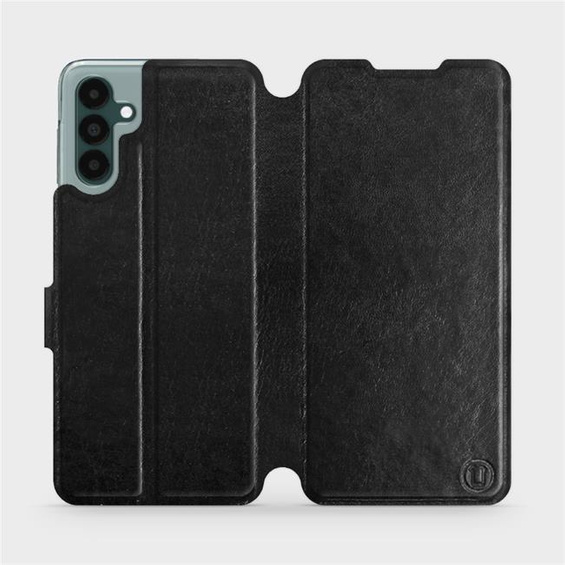 Etui do Samsung Galaxy A04S - wzór Black&Orange