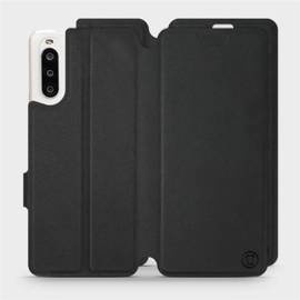 Etui Soft Touch do Sony Xperia 10 II - wzór Satynowa czerń