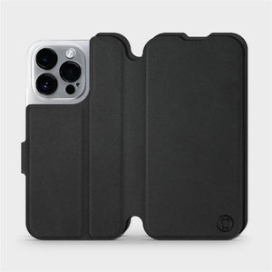 Etui Soft Touch do Apple iPhone 14 Pro - wzór Satynowa czerń