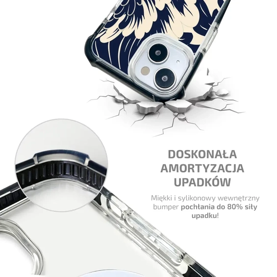 Etui MagSafe Elite Bumper Apple iPhone 15 - wzór DA40D