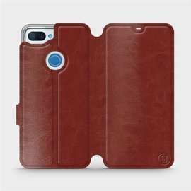 Etui do Xiaomi Mi 8 Lite - wzór Brown&Orange