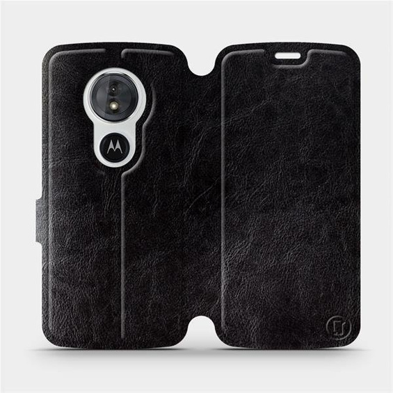 Etui do Motorola Moto G6 Play - wzór Black&Orange