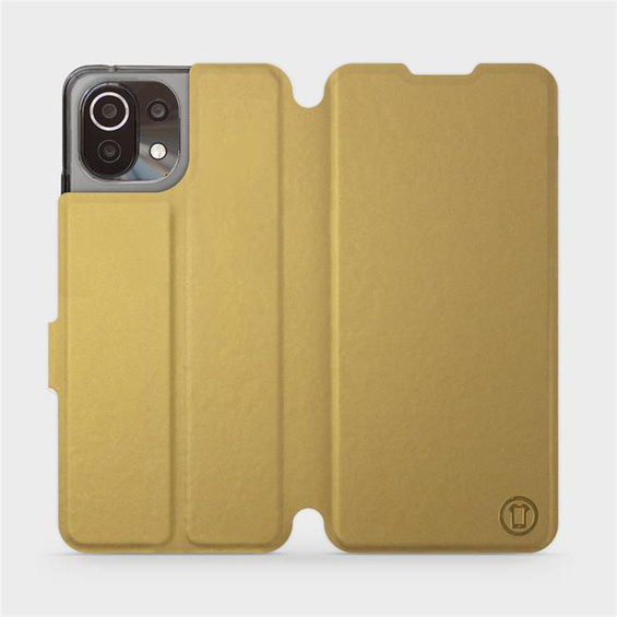 Etui do Xiaomi 11 Lite 5G NE - wzór Gold&Gray