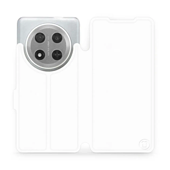 Etui do Huawei Honor Magic7 Lite 5G - wzór White&Orange