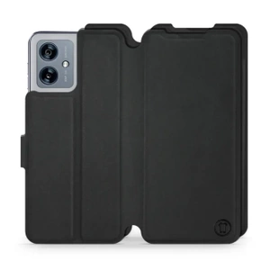 Etui Soft Touch do Motorola Moto G54 5G - wzór Satynowa czerń