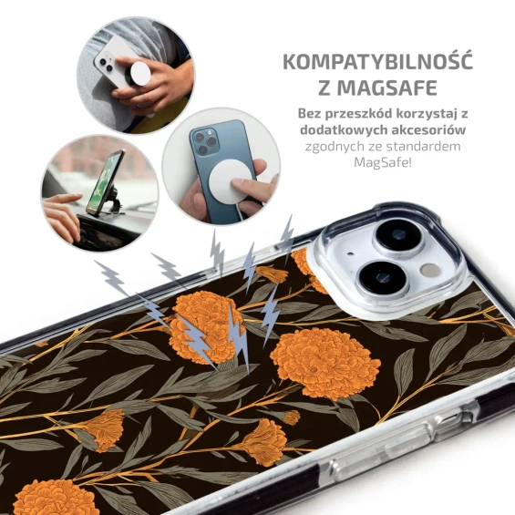 Etui MagSafe Elite Bumper Apple iPhone 15 Pro Max - wzór D175D