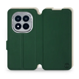 Etui Soft Touch do Xiaomi Redmi Note 15 Pro 5G - wzór Miejska zieleń z platyną