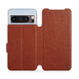 Etui do Google Pixel 8 Pro - wzór Brown&Orange