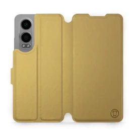 Etui do OnePlus Nord CE 4 Lite - wzór Gold&Orange