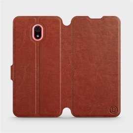 Etui do Xiaomi Redmi 8a - wzór Brown&Orange