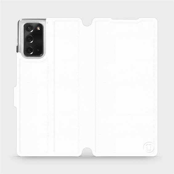 Etui do Samsung Galaxy Note 20 - wzór White&Gray