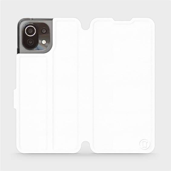 Etui do Xiaomi 11 Lite 5G NE - wzór White&Orange