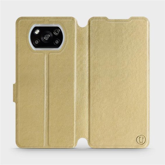 Etui do Xiaomi POCO X3 NFC - wzór Gold&Orange